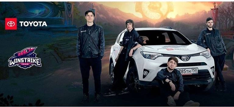 Toyota — первый в России автомобильный бренд, ставший партнером киберспортивной команды
